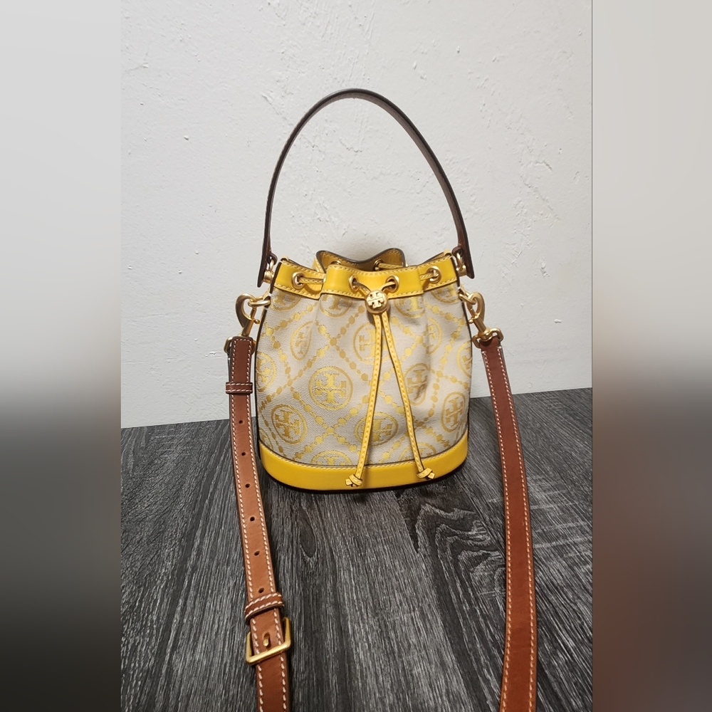 Tory burch monogram jacquard bag